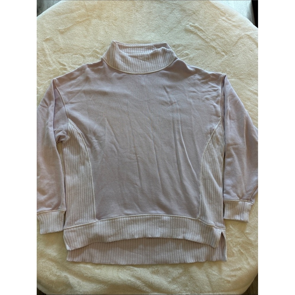 Aerie Women's Light Lavender Mock Neck Sweater